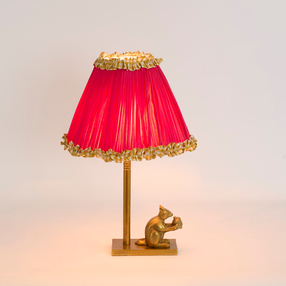 Ruby Star SQUIRREL Table Lamp Base Only Antique Gold-RUBY STAR-Ozlighting.com.au