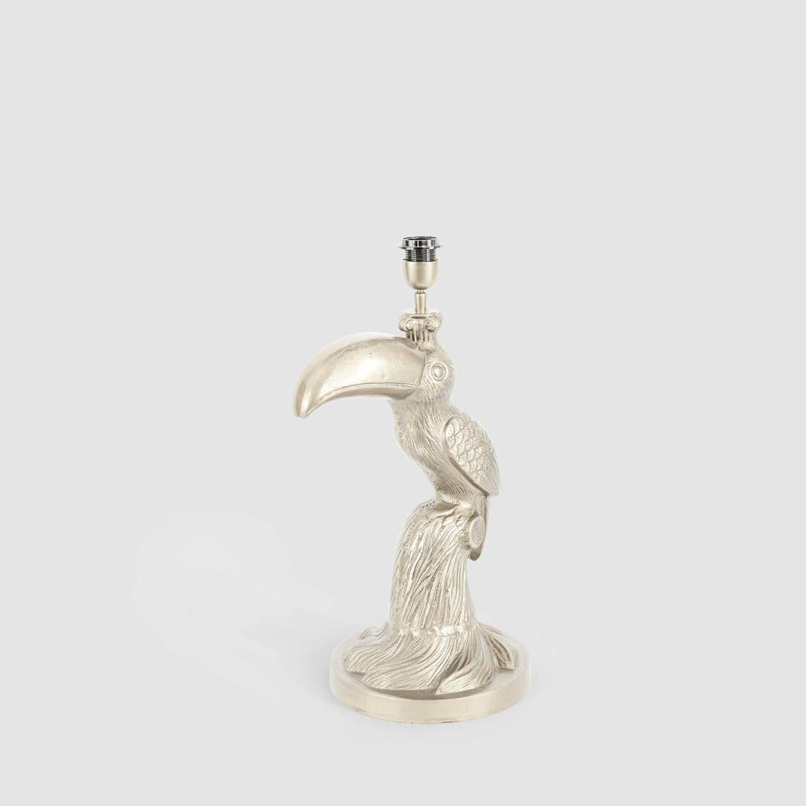 Ruby Star TOUCAN Table Lamp Base Only Pewter-RUBY STAR-Ozlighting.com.au
