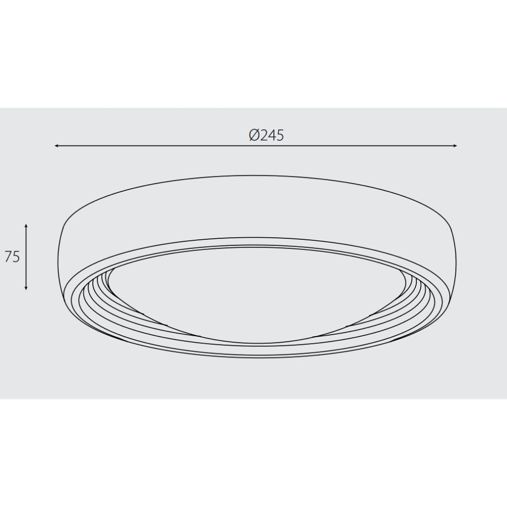 SCI COASTAL LED Bunker Ceiling Light - 8W/13W, 3000K, IP65, 190mm, 245mm-SCI-Ozlighting.com.au