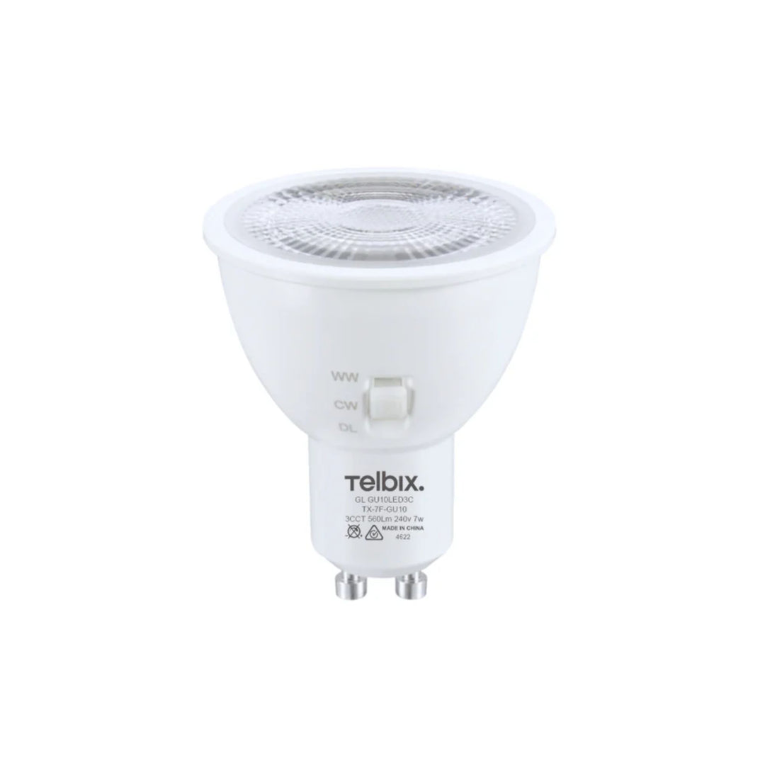 Telbix - 7W Focal Wide LED Globe - GU10-Telbix-Ozlighting.com.au