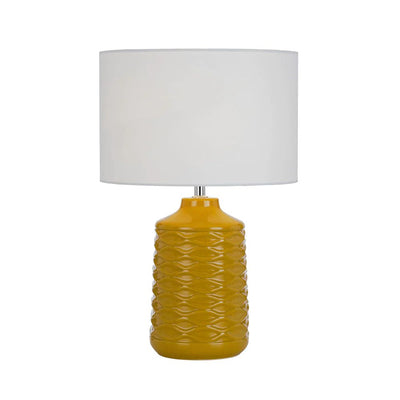Telbix AGRA - Textured Ceramic Table Lamp-Telbix-Ozlighting.com.au