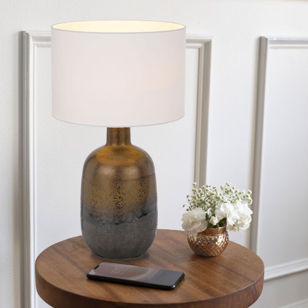 Telbix ARTHUR Table Lamp - Glazed Ceramic-Telbix-Ozlighting.com.au