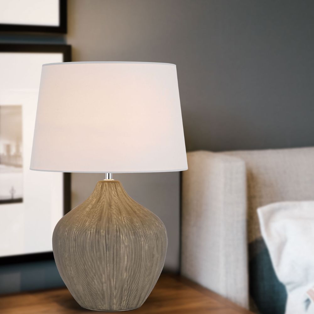 Telbix BORNEO - Ceramic Designer Table Lamp-Telbix-Ozlighting.com.au