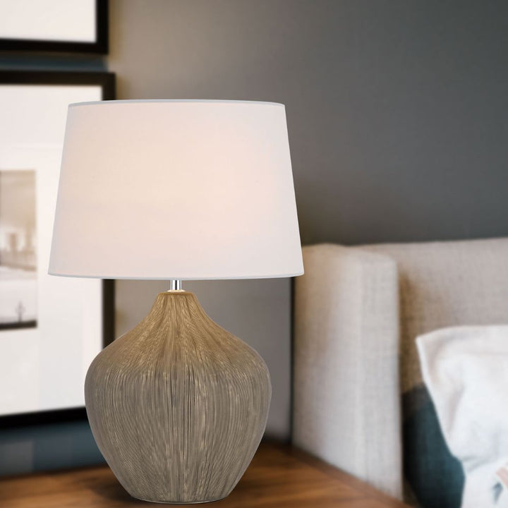 Telbix BORNEO - Ceramic Designer Table Lamp-Telbix-Ozlighting.com.au