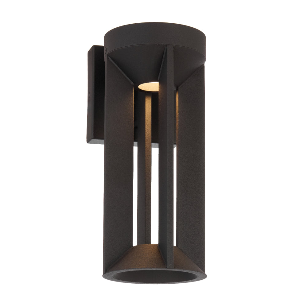 Telbix BRIXON Outdoor LED Wall Light - 30cm, Black-Telbix-Ozlighting.com.au