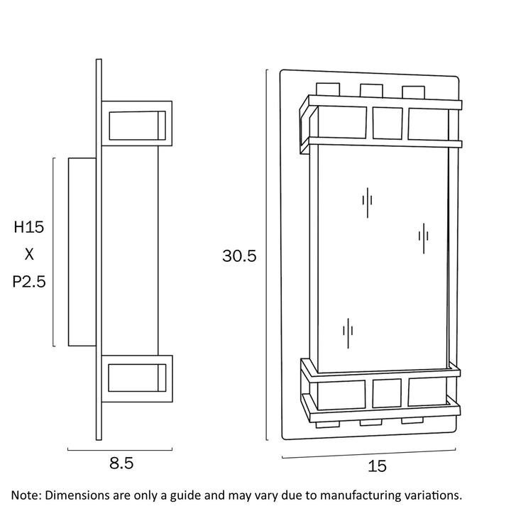 Telbix BURCH - 7W Wall Light-Telbix-Ozlighting.com.au