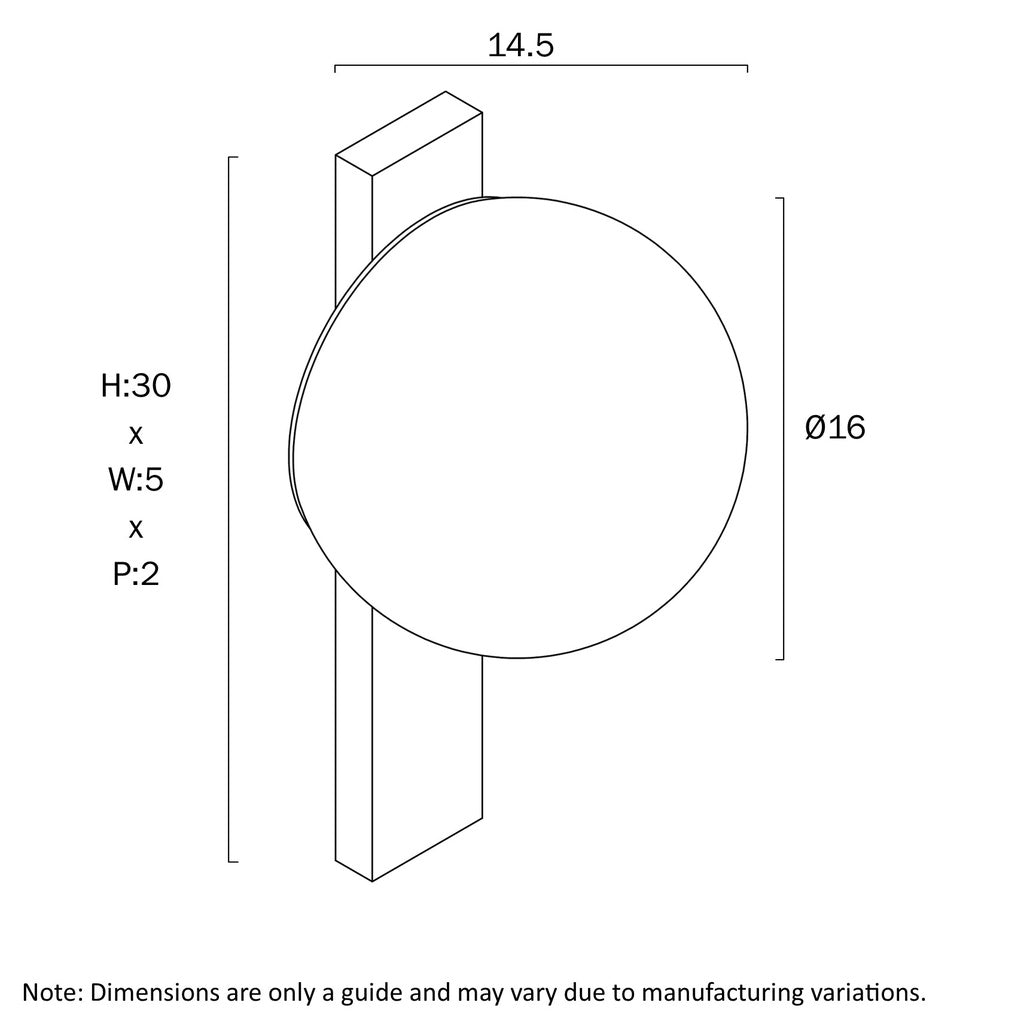Telbix Bernay Outdoor LED Wall Light-Telbix-Ozlighting.com.au