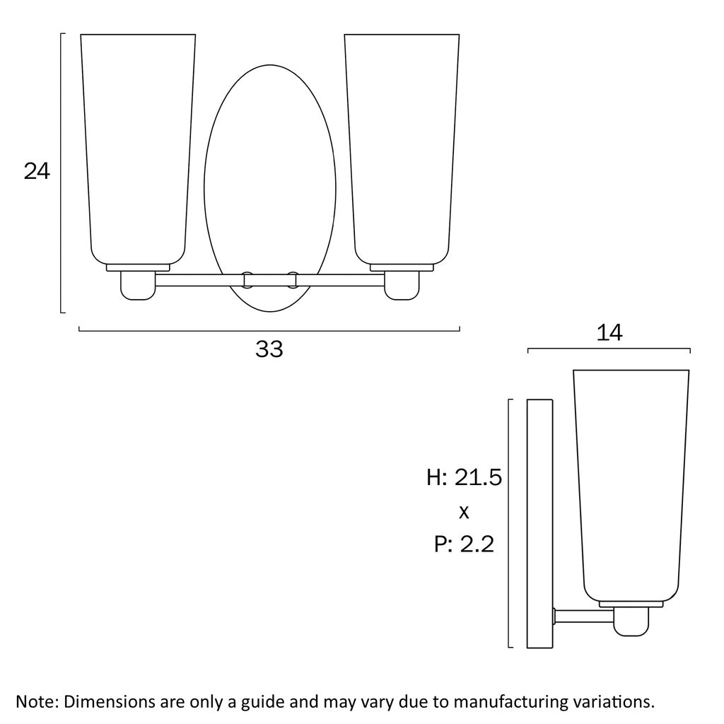 Telbix Brevan Wall Light - Twin-Telbix-Ozlighting.com.au