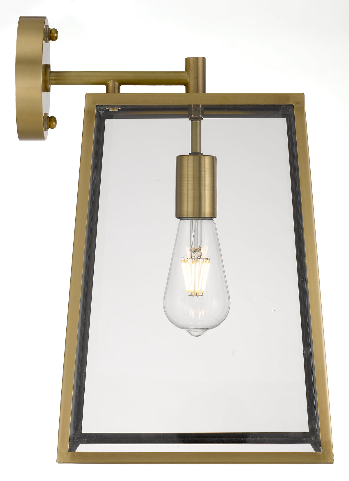Telbix CANTENA Outdoor Wall Light - Solid Brass, IP43-Telbix-Ozlighting.com.au