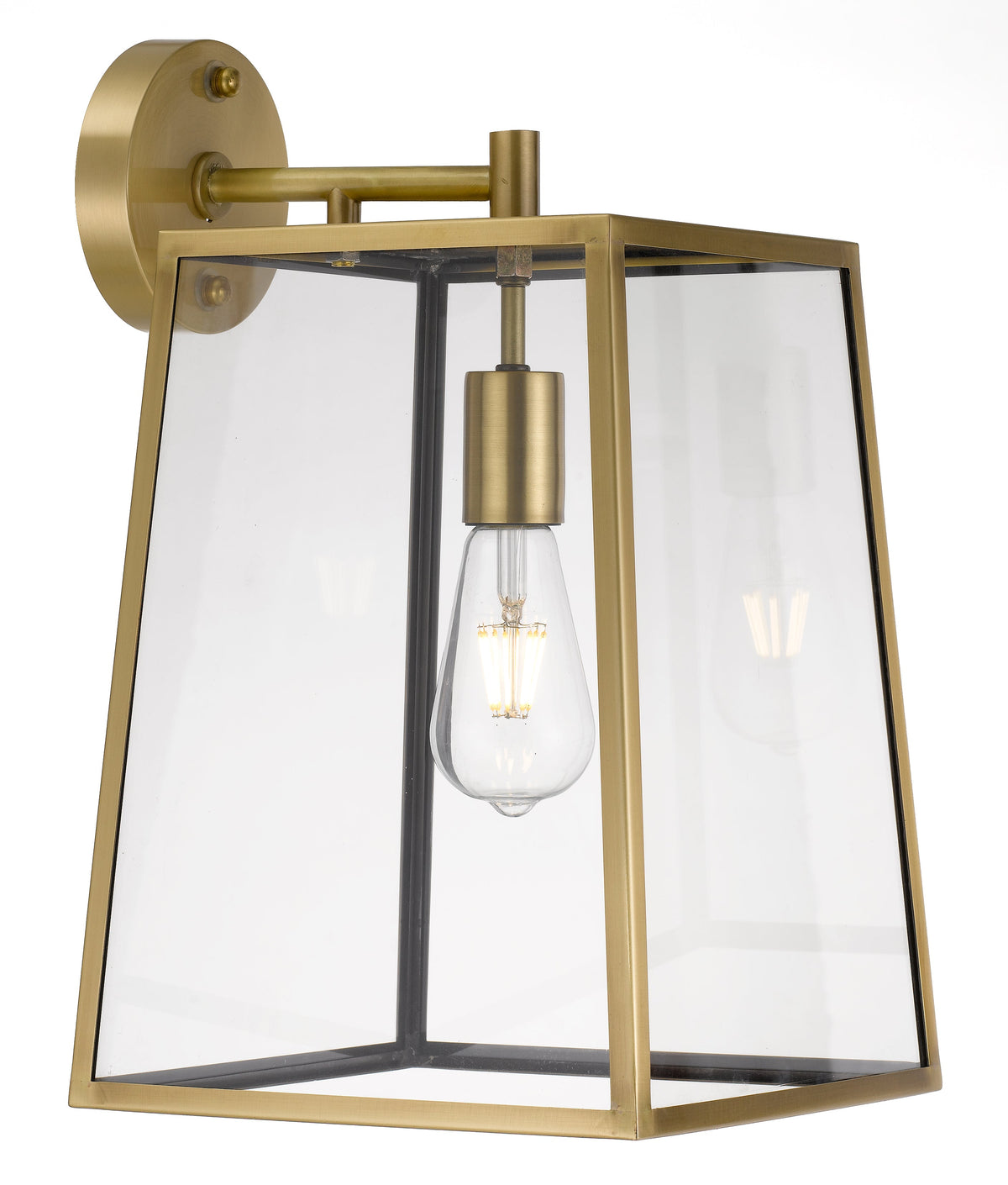 Telbix CANTENA Outdoor Wall Light - Solid Brass, IP43-Telbix-Ozlighting.com.au