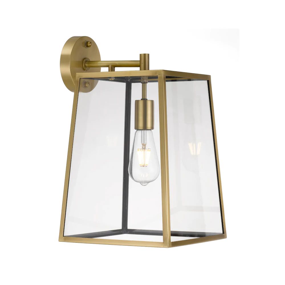 Telbix CANTENA Outdoor Wall Light - Solid Brass, IP43-Telbix-Ozlighting.com.au