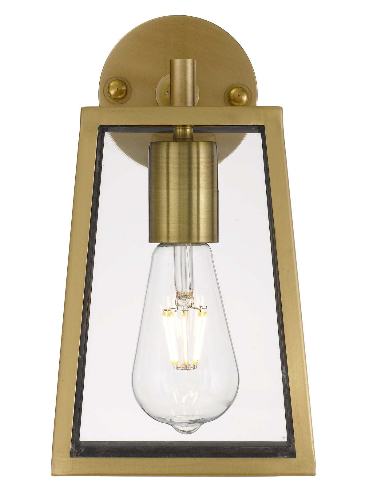Telbix CANTENA Outdoor Wall Light - Solid Brass, IP43-Telbix-Ozlighting.com.au