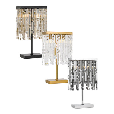 Telbix CERONE - Optik Crystal Table Lamp-Telbix-Ozlighting.com.au