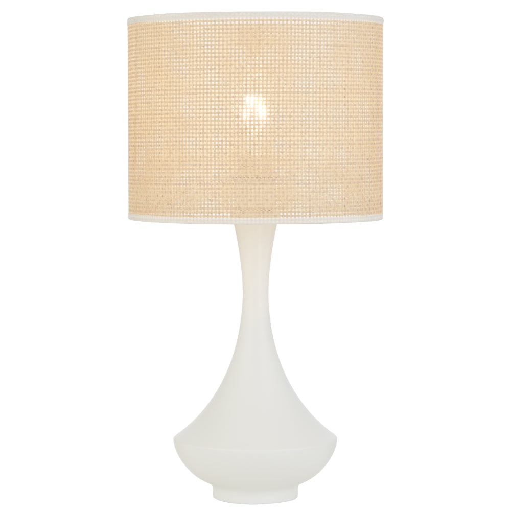 Telbix CLARIS Paper Raffia Table Lamp-Telbix-Ozlighting.com.au