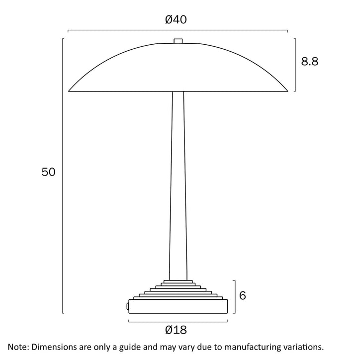 Telbix CORVUS - 2x25W Table Lamp-Telbix-Ozlighting.com.au