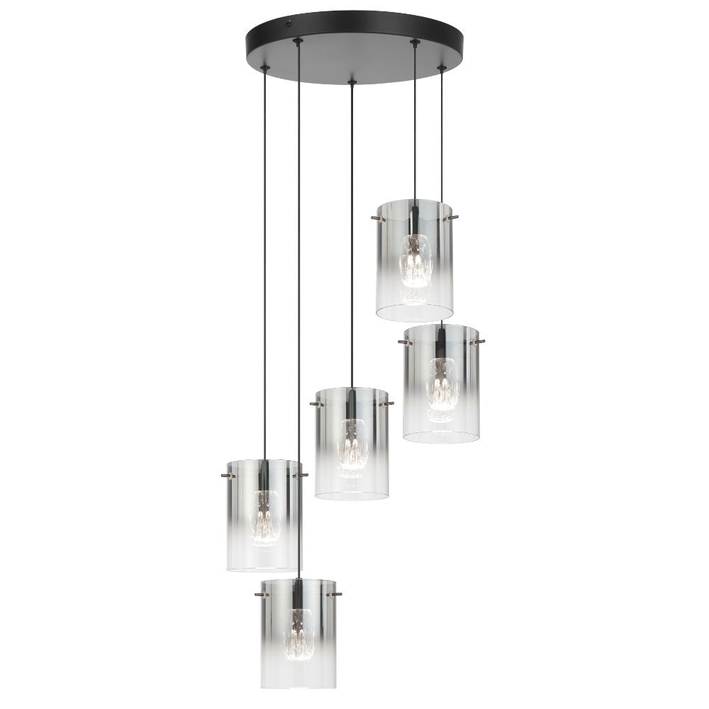 Telbix CREVIL - 5 Light Pendant-Telbix-Ozlighting.com.au