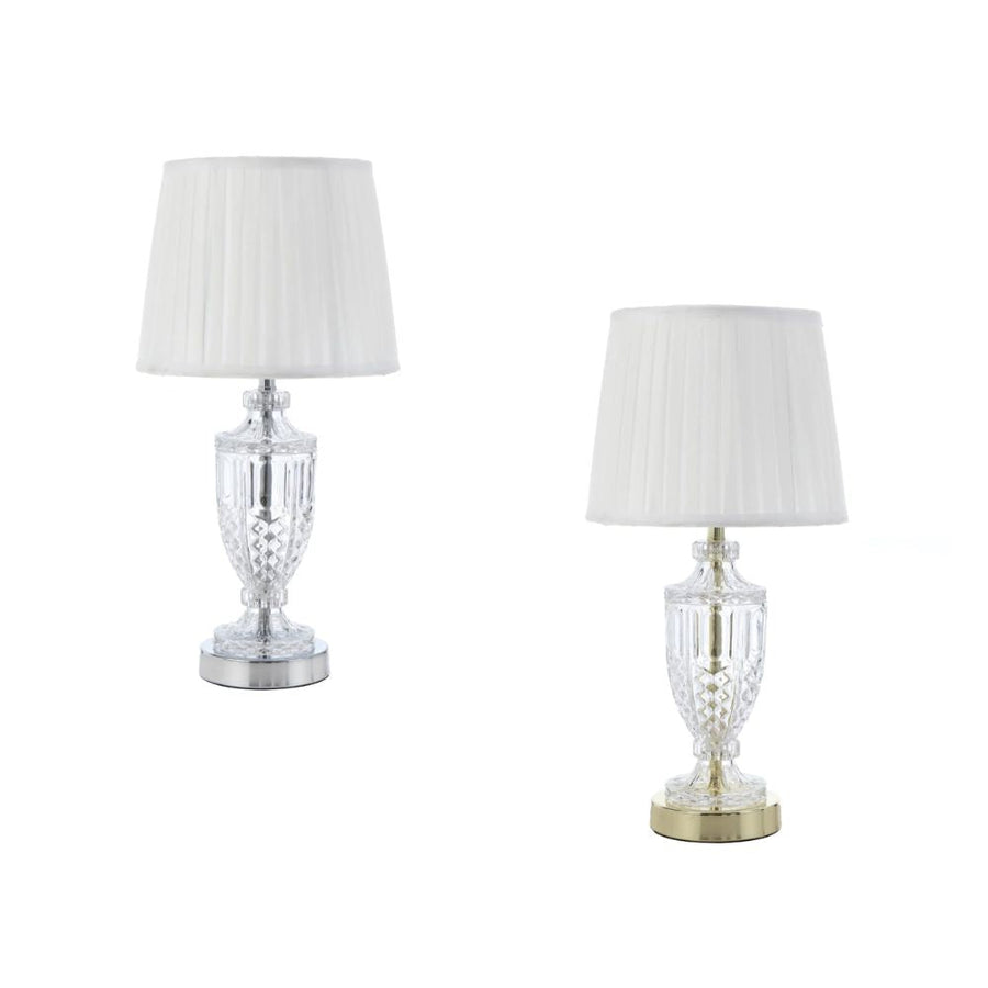 Telbix DEBDEN - Glass Table Lamp-Telbix-Ozlighting.com.au