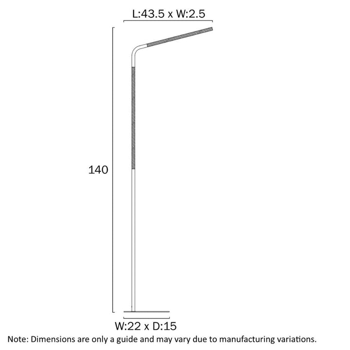 Telbix DUMAS - 10W Floor Lamp-Telbix-Ozlighting.com.au