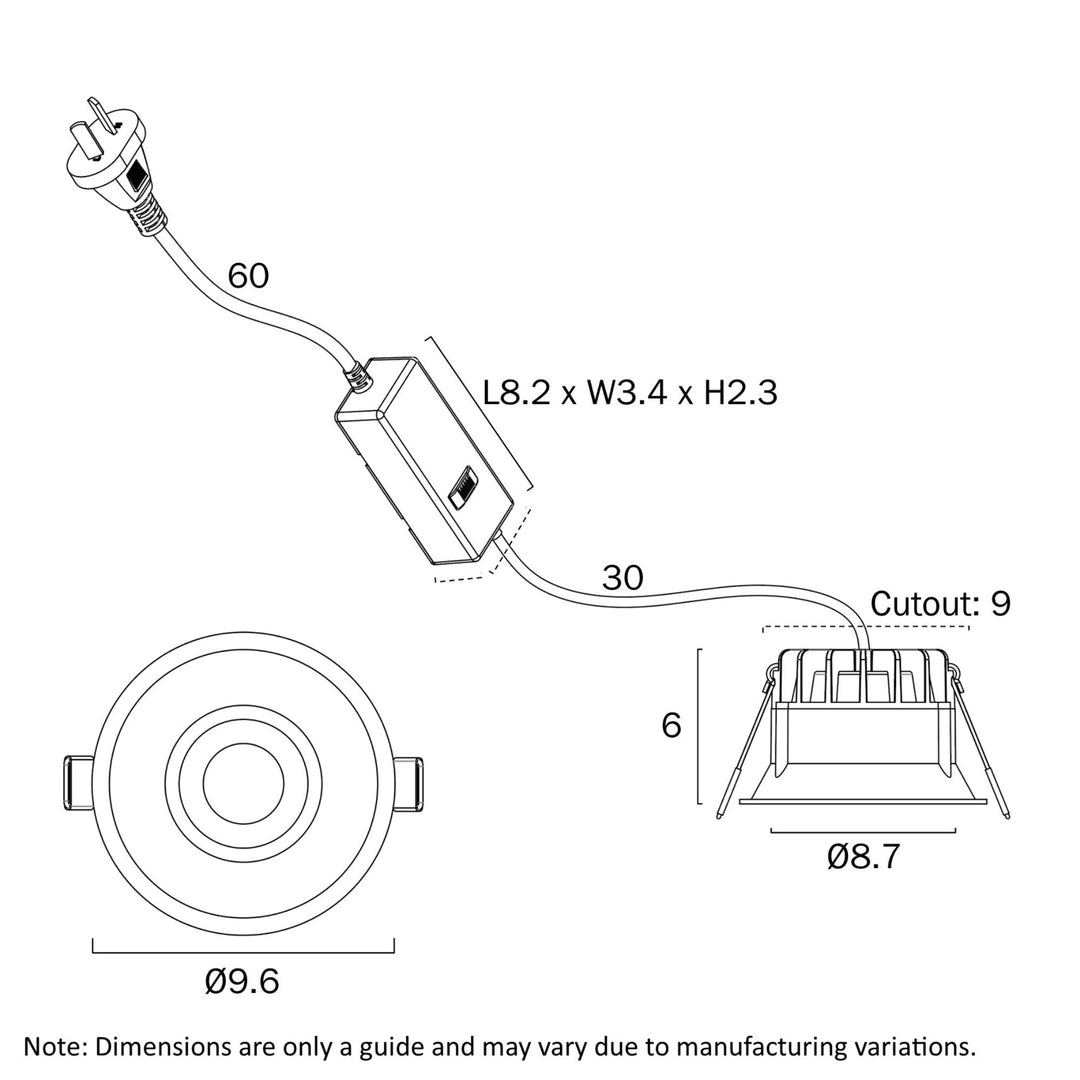 Telbix ECONE - 10W LED Downlight-Telbix-Ozlighting.com.au
