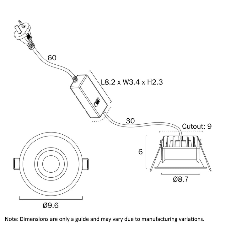 Telbix ECONE - 10W LED Downlight-Telbix-Ozlighting.com.au