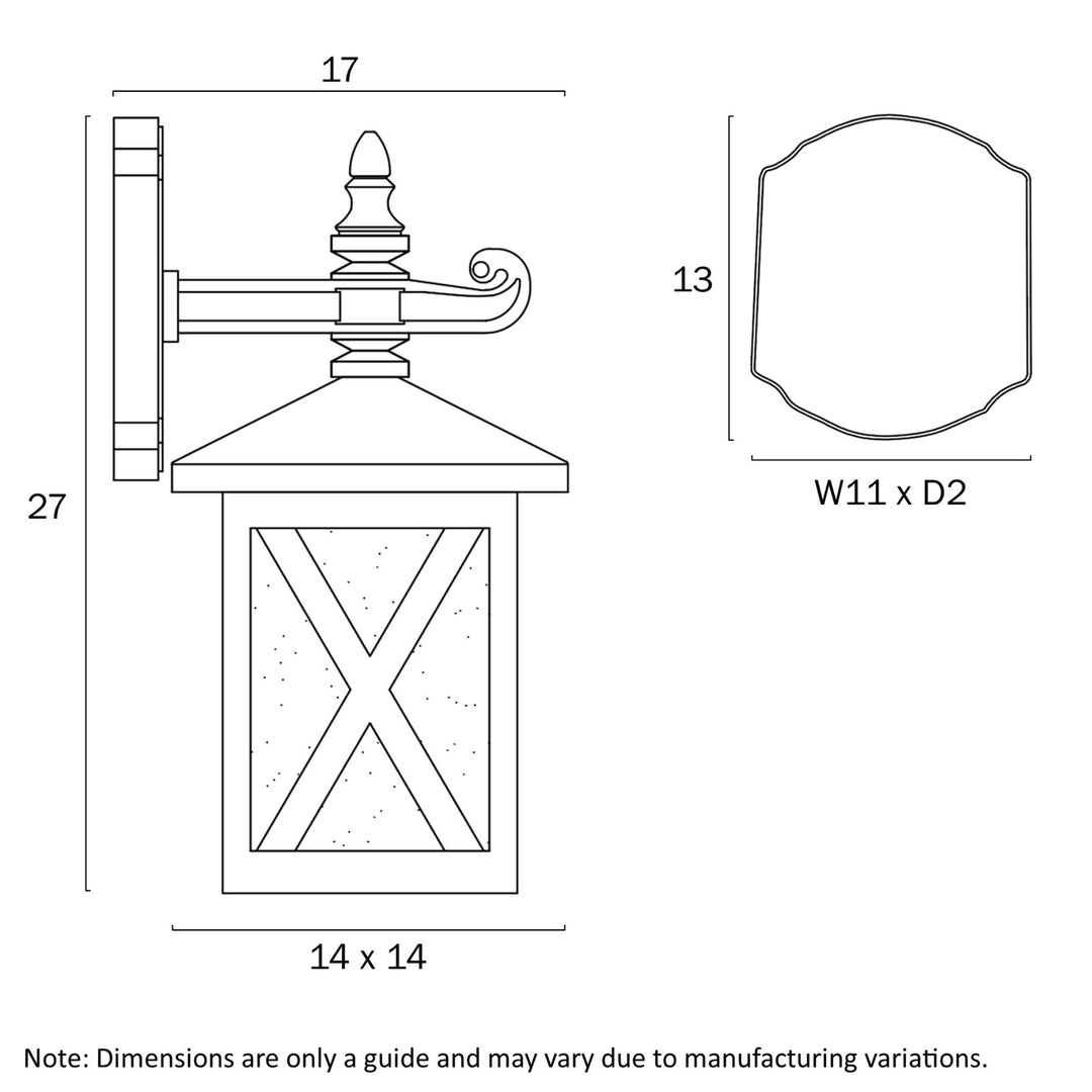 Telbix ELDON - 25W Wall Light-Telbix-Ozlighting.com.au