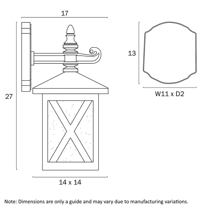 Telbix ELDON - 25W Wall Light-Telbix-Ozlighting.com.au