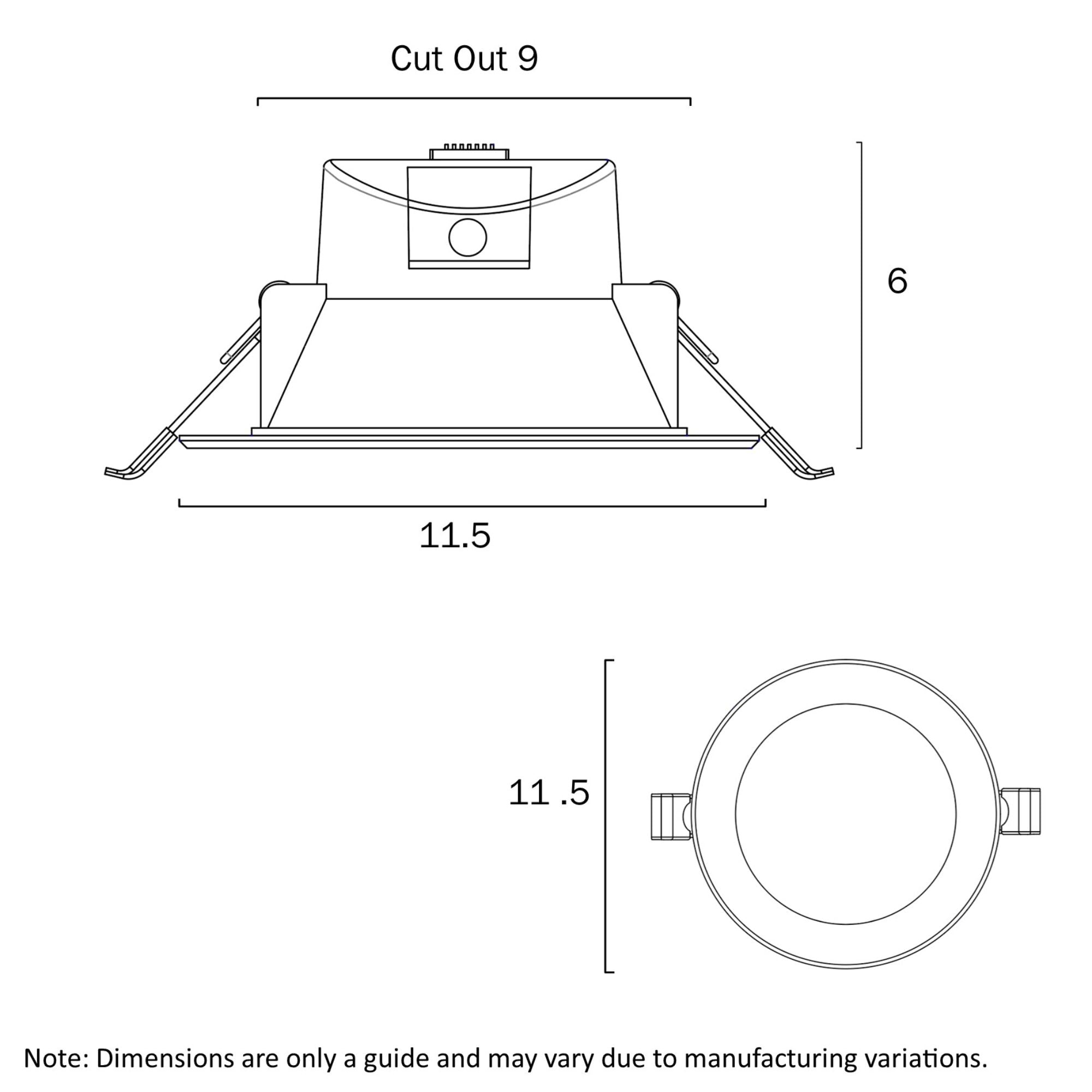 Telbix ELON - 9W LED Downlight-Telbix-Ozlighting.com.au