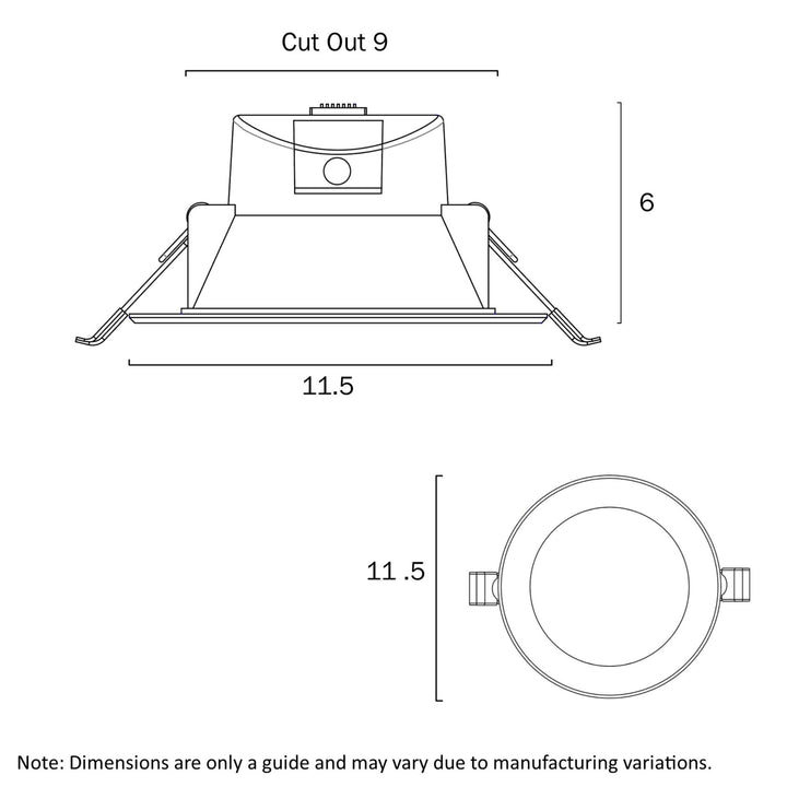 Telbix ELON - 9W LED Downlight-Telbix-Ozlighting.com.au