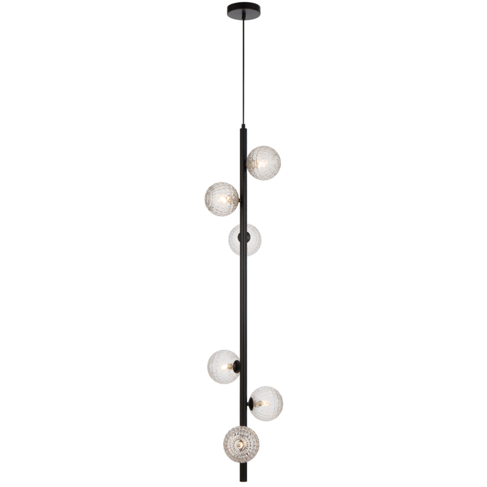 Telbix ELSON Pendant - 6-Light Glass-Telbix-Ozlighting.com.au