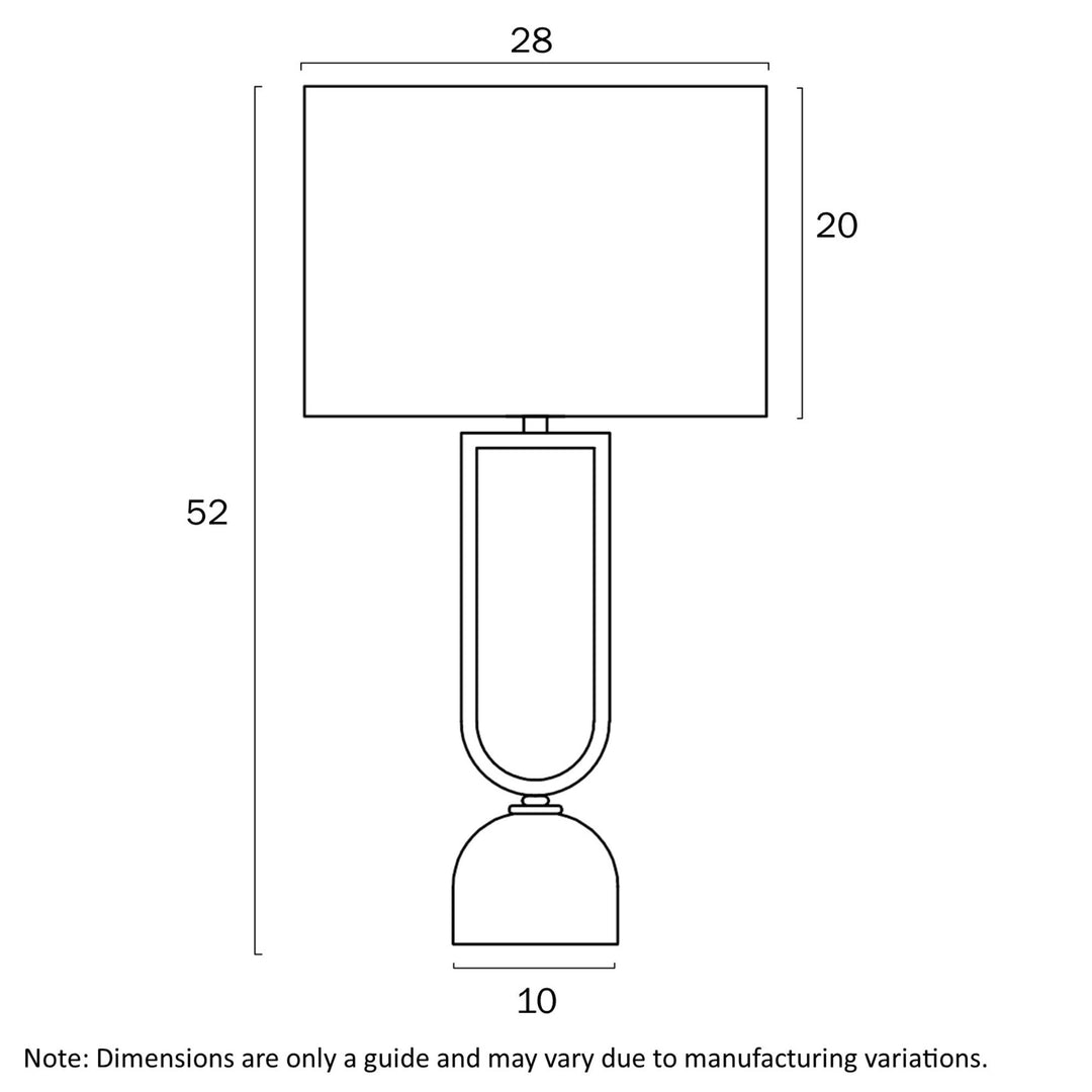 Telbix ERDEN - 25W Table Lamp-Telbix-Ozlighting.com.au