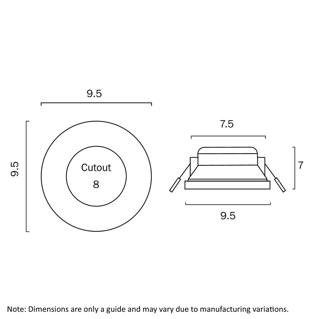 Telbix EXCEL - 10W LED Downlight-Telbix-Ozlighting.com.au