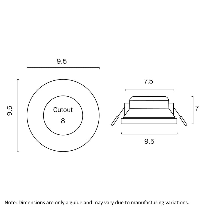 Telbix EXCEL - 10W LED Downlight-Telbix-Ozlighting.com.au