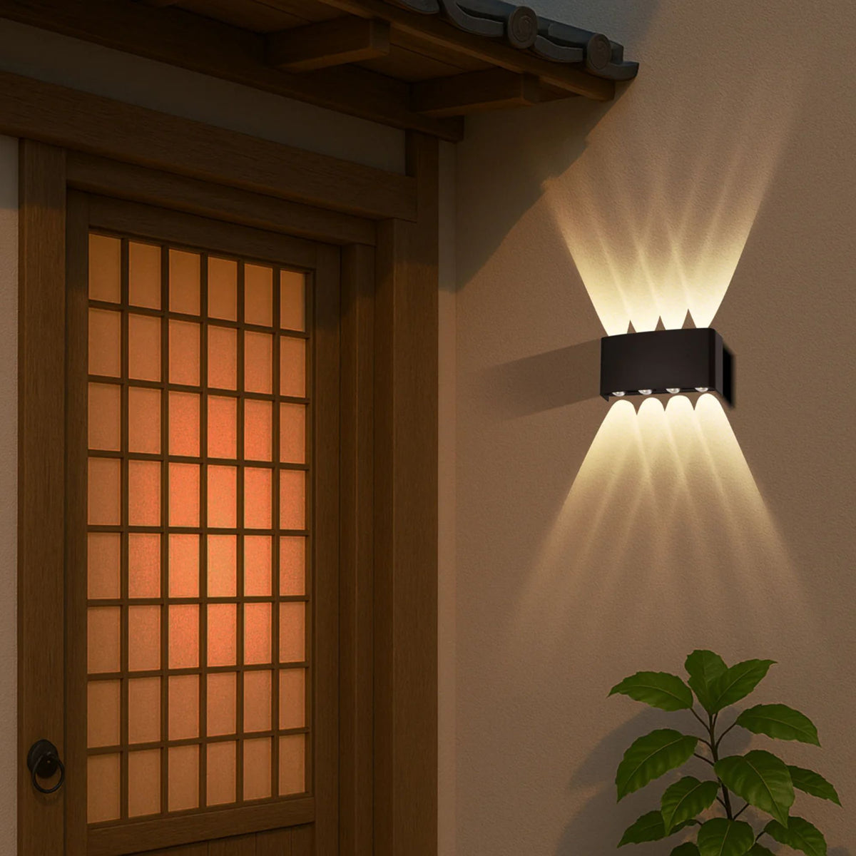 Telbix EYVOR Wall Light Colour Selectable Outdoor-Telbix-Ozlighting.com.au