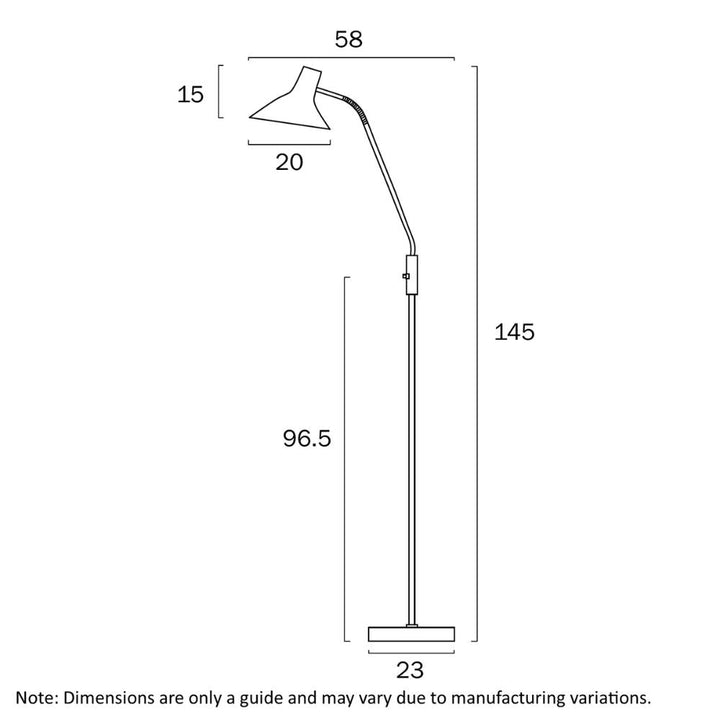 Telbix FARBON - Metal Floor Lamp-Telbix-Ozlighting.com.au