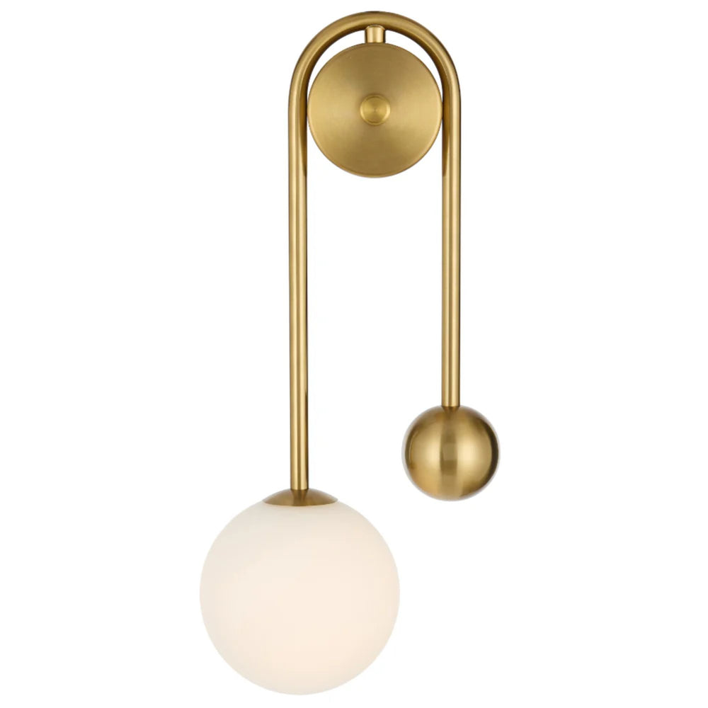 Telbix FELTON - 6W Arm Gold Wall Light-Telbix-Ozlighting.com.au