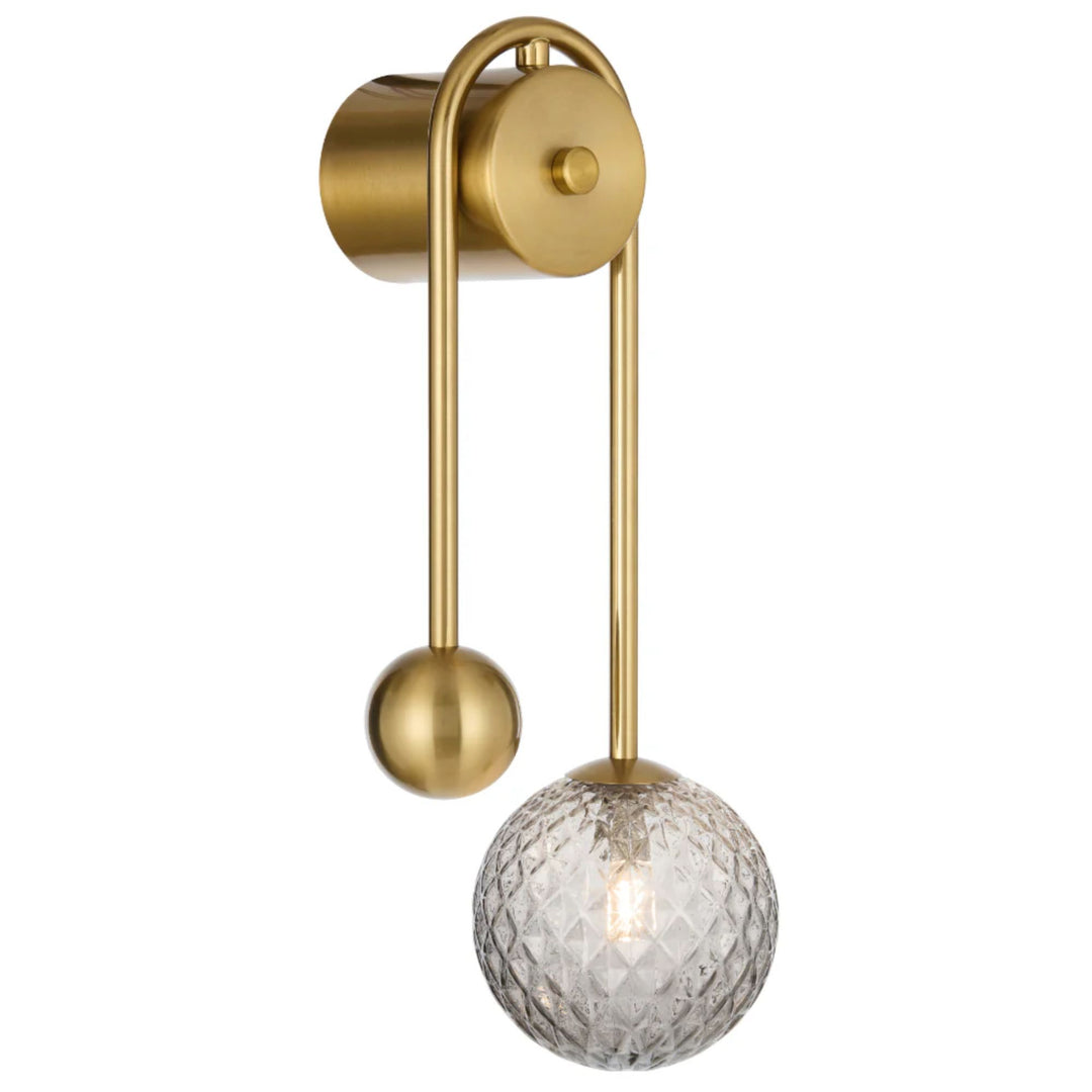 Telbix FELTON - 6W Arm Gold Wall Light-Telbix-Ozlighting.com.au