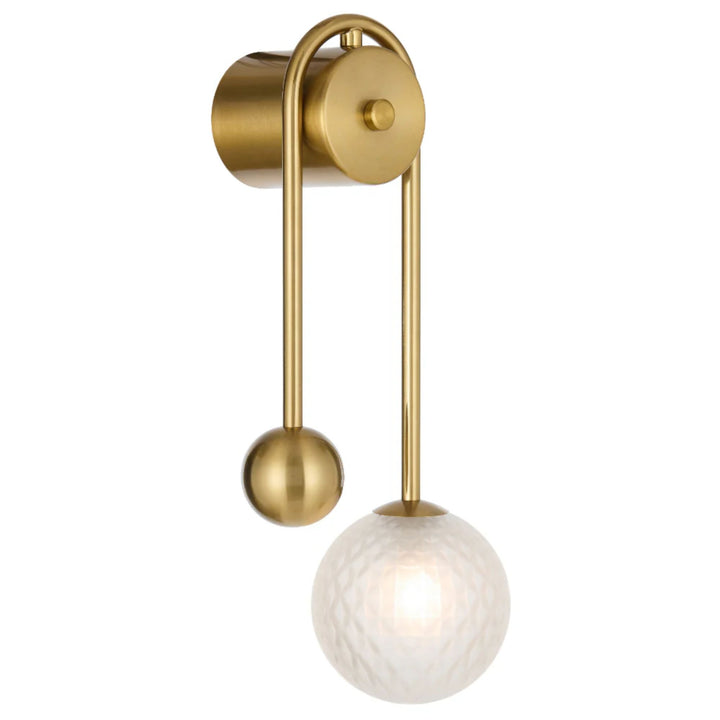 Telbix FELTON - 6W Arm Gold Wall Light-Telbix-Ozlighting.com.au