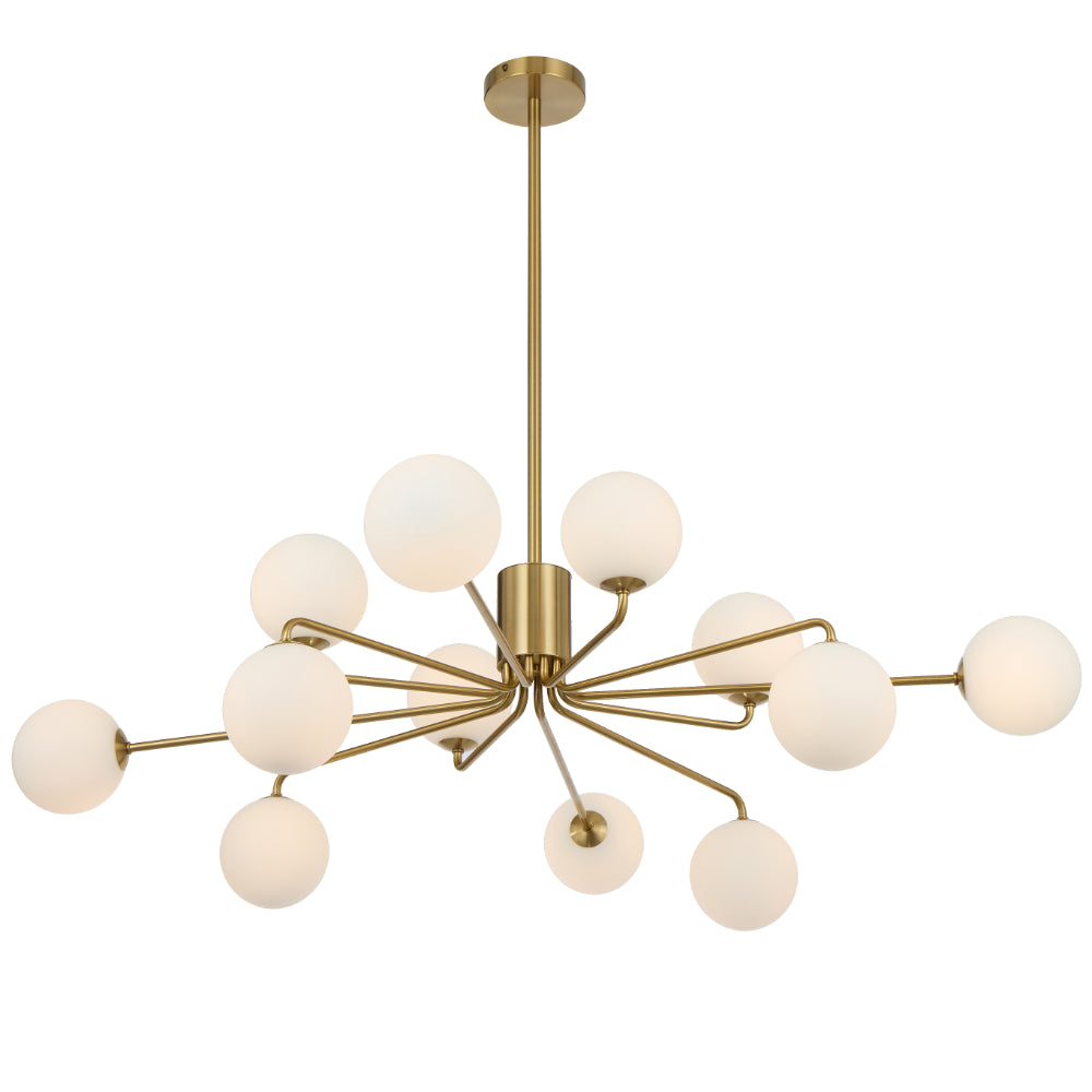 Telbix FELTON Pendant - 12-Light Glass-Telbix-Ozlighting.com.au