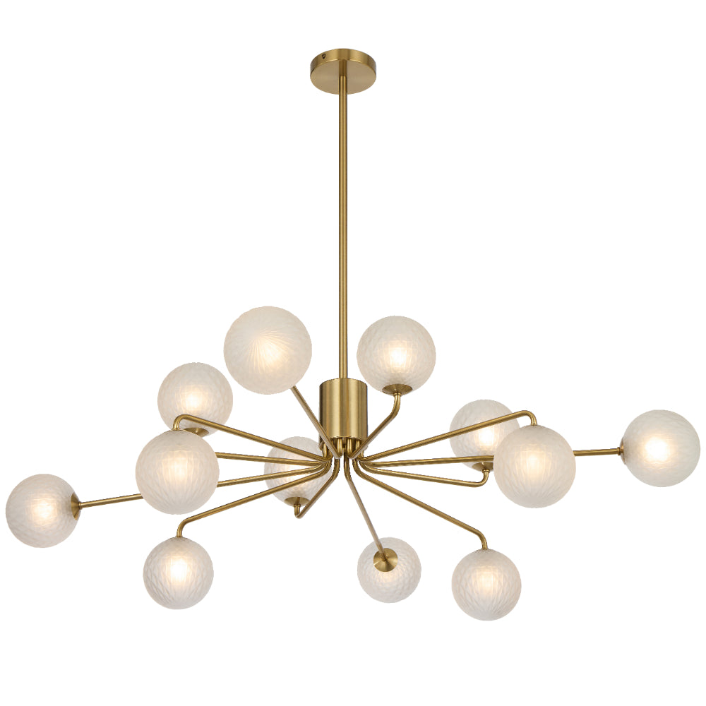 Telbix FELTON Pendant - 12-Light Glass-Telbix-Ozlighting.com.au