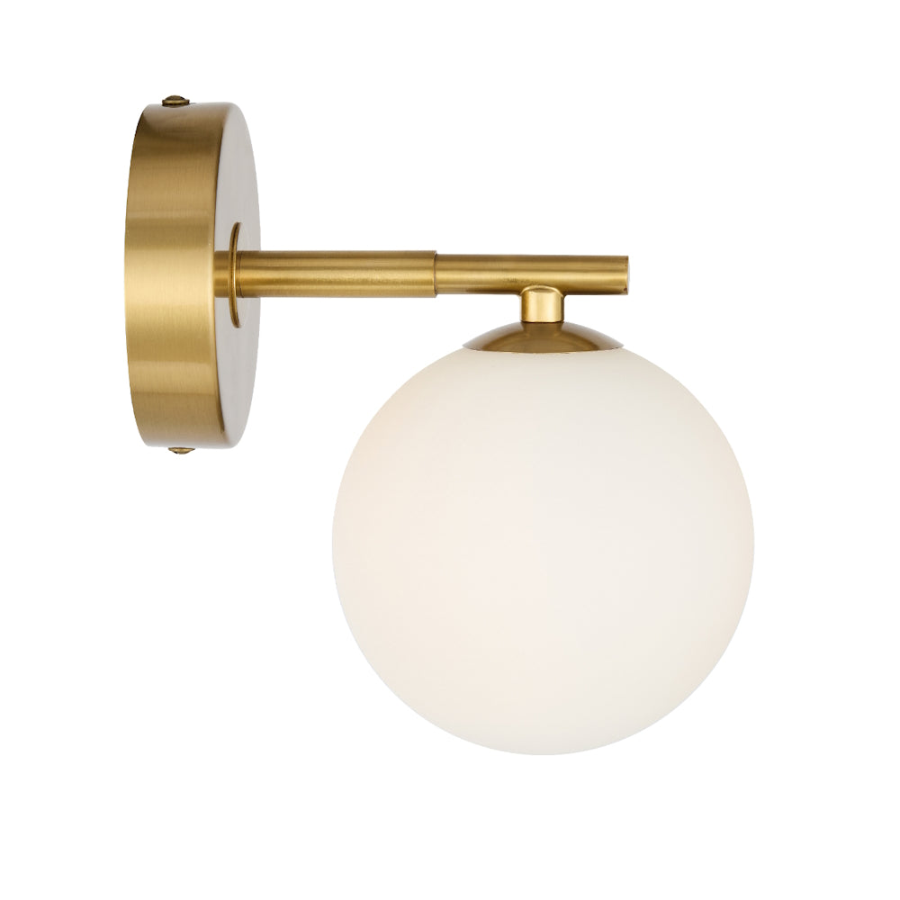 Telbix FELTON Wall Light - 1-Light Glass-Telbix-Ozlighting.com.au