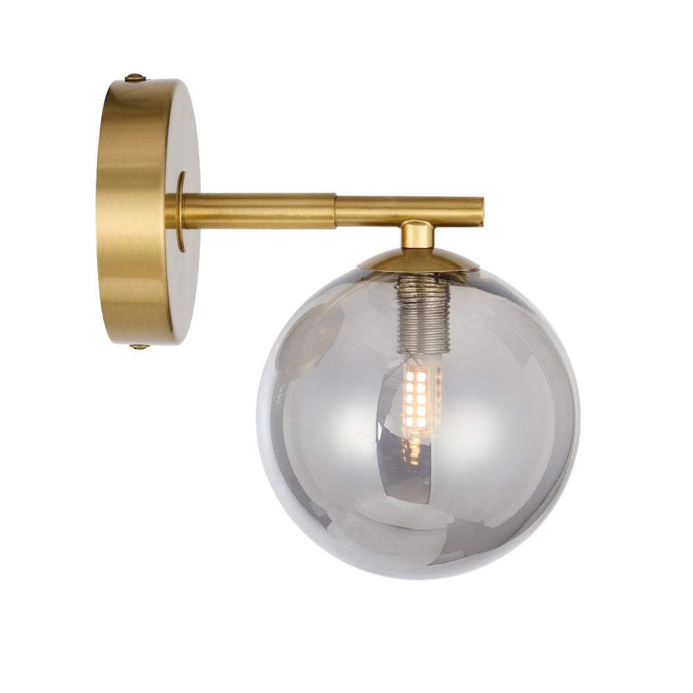 Telbix FELTON Wall Light - 1-Light Glass-Telbix-Ozlighting.com.au