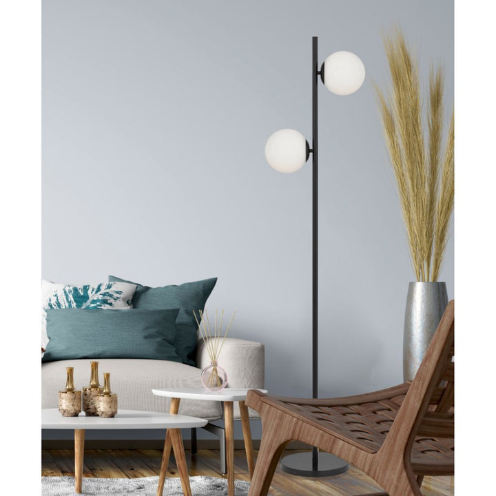 Telbix FIGARO - Marble & Iron Floor Lamp-Telbix-Ozlighting.com.au