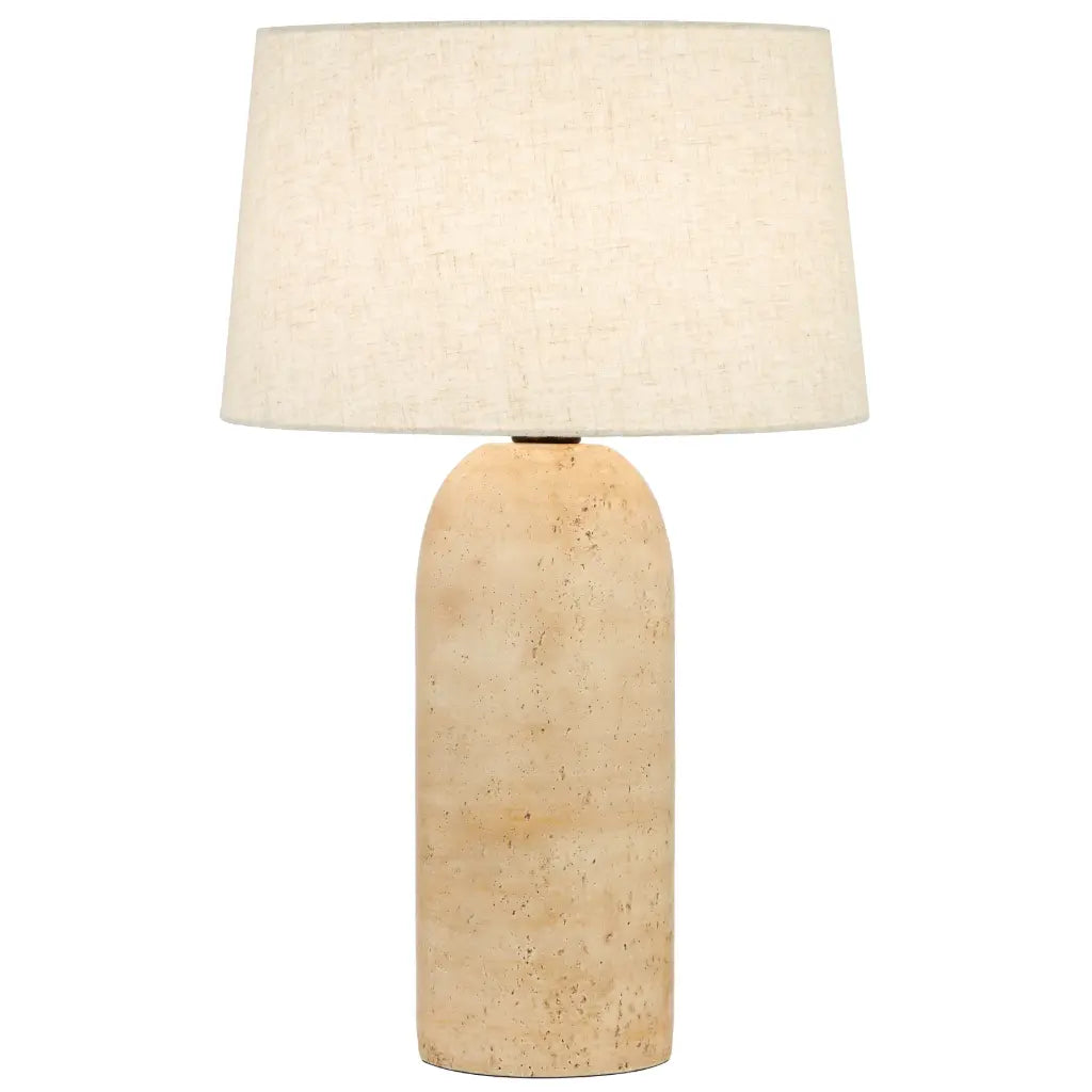 Telbix FULVIA Table Lamp - Beige-Telbix-Ozlighting.com.au