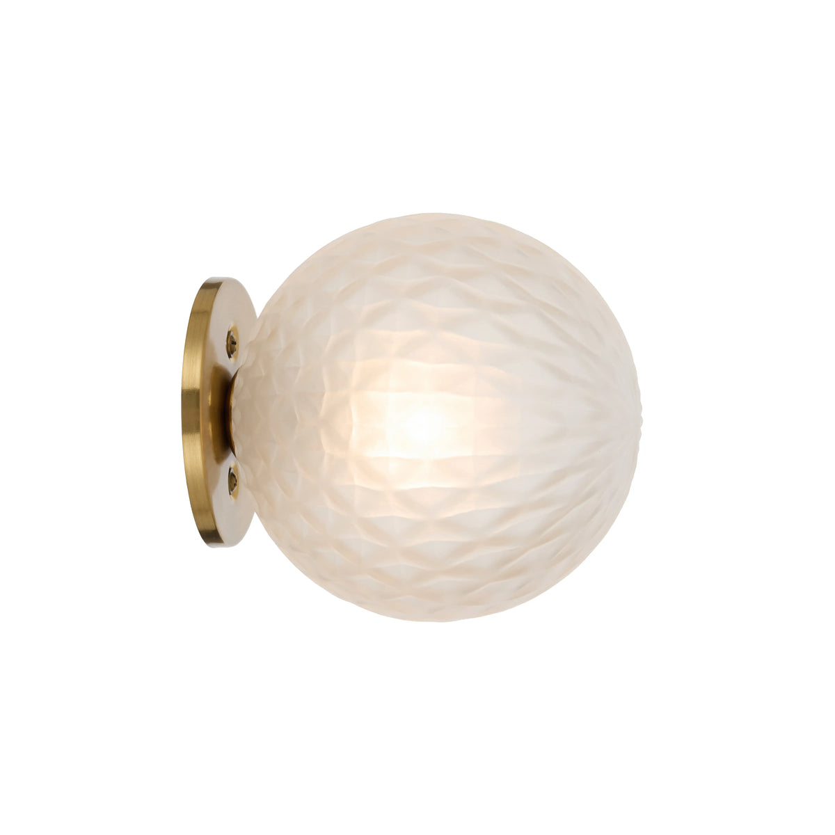Telbix GASTON Wall Light - 1-Light Glass-Telbix-Ozlighting.com.au