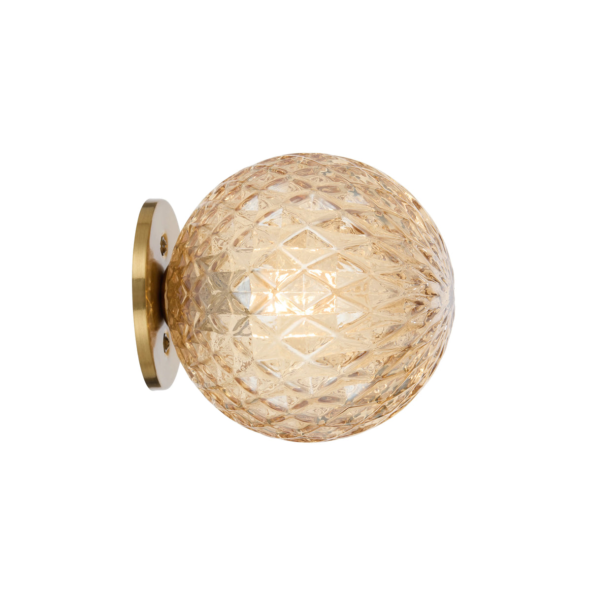Telbix GASTON Wall Light - 1-Light Glass-Telbix-Ozlighting.com.au