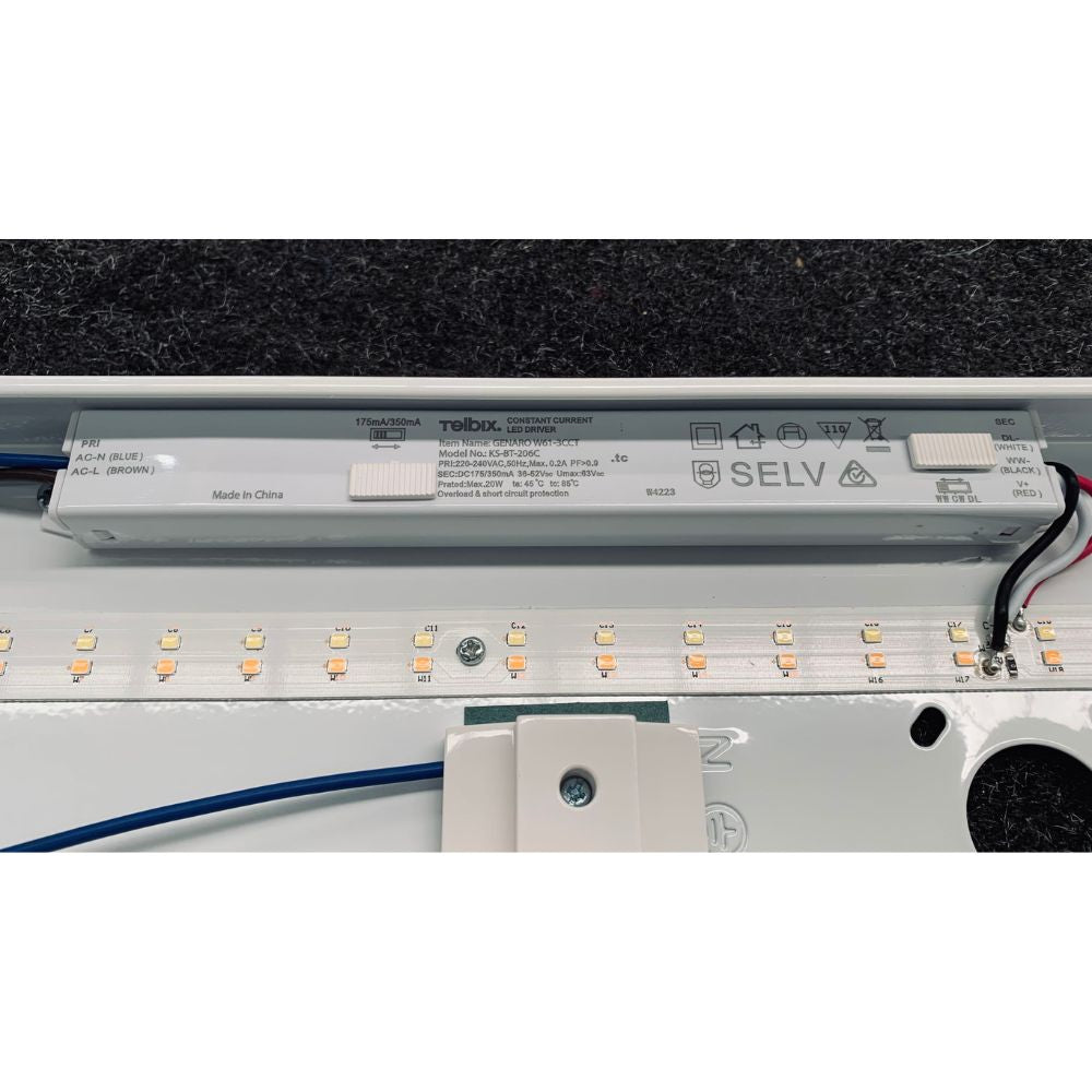 Telbix GENARO LED Batten Light - 60/120-Telbix-Ozlighting.com.au