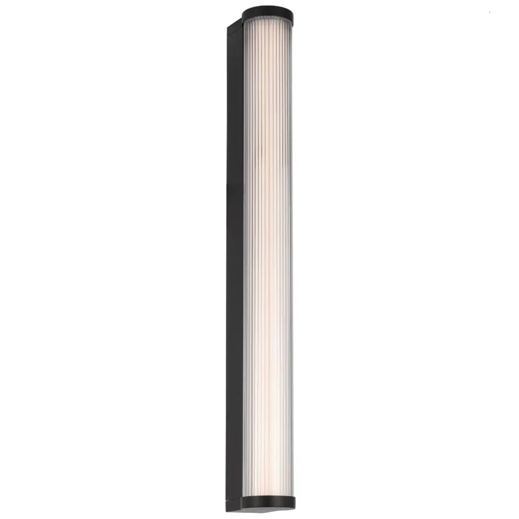 Telbix GEVET Outdoor LED Wall Light - 90cm, Black-Telbix-Ozlighting.com.au