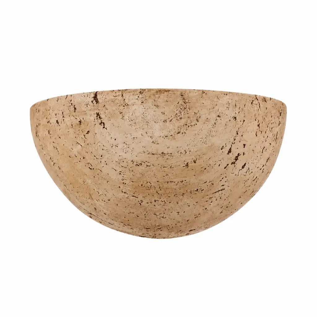 Telbix GOTICO Cast Wall Light - Stone, Beige-Telbix-Ozlighting.com.au