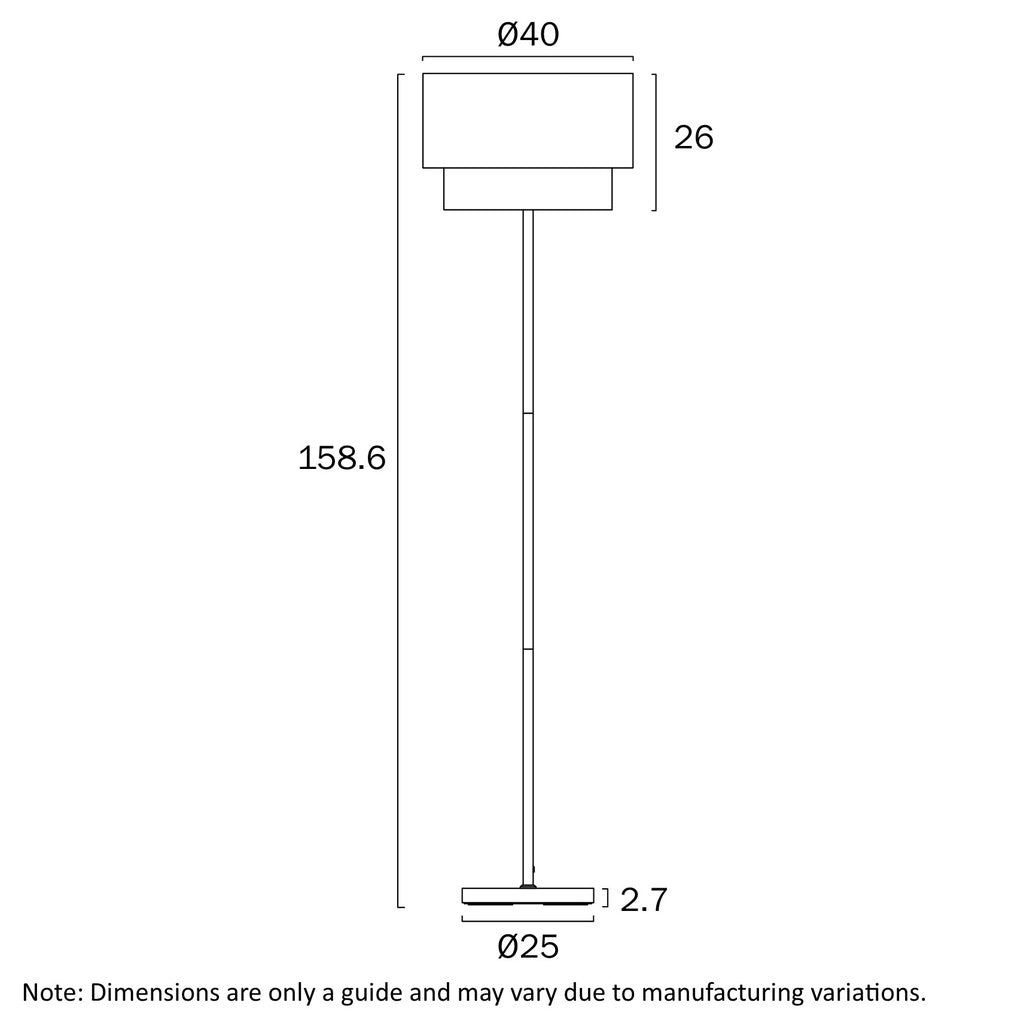 Telbix Gisele Floor Lamp-Telbix-Ozlighting.com.au