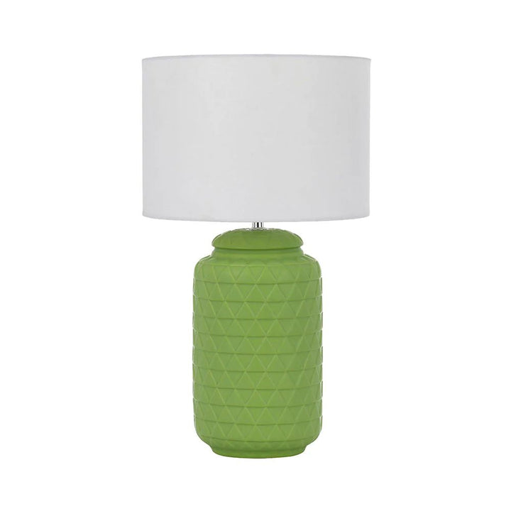 Telbix HESHI - Patterned Ceramic Table Lamp-Telbix-Ozlighting.com.au